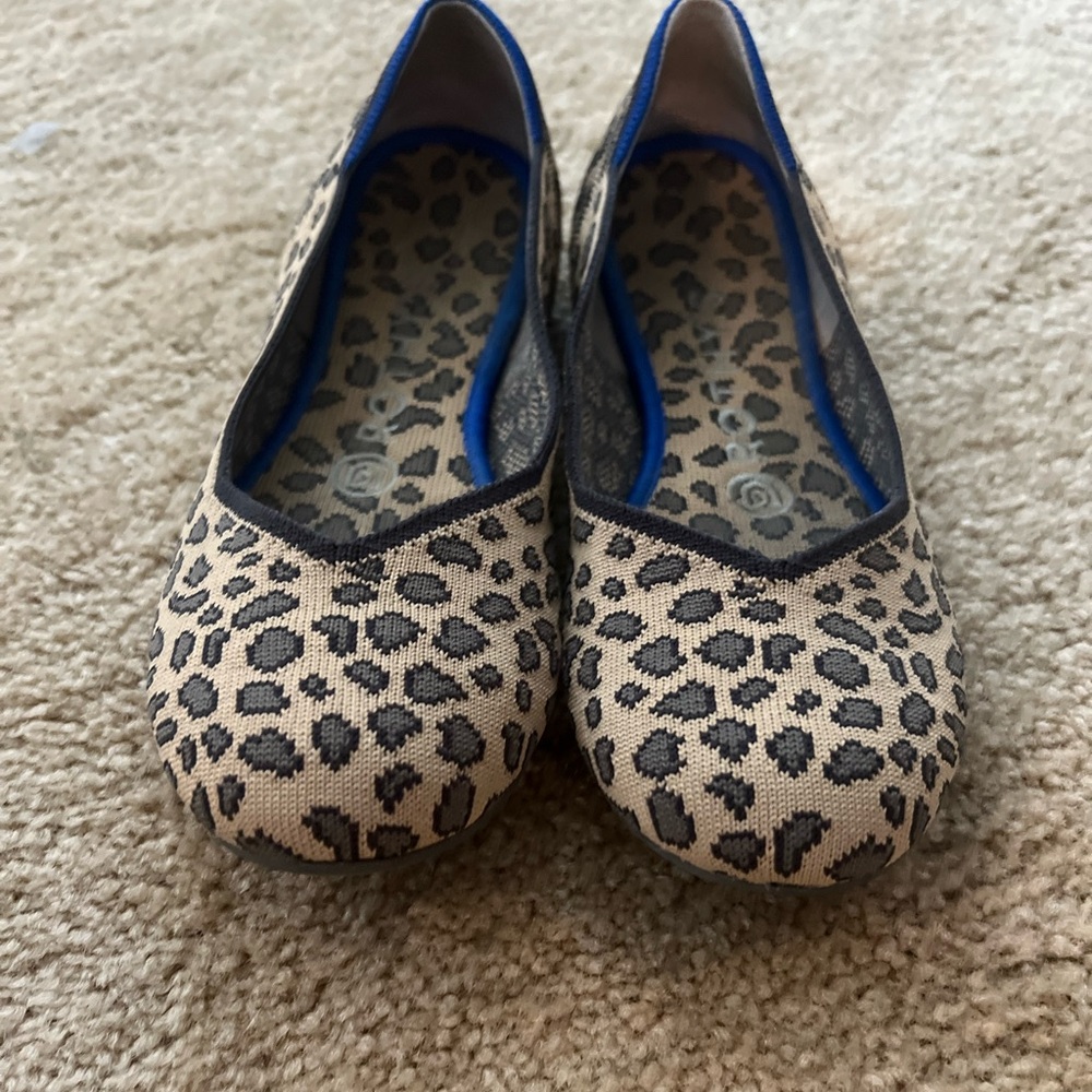 Rothy’s Leopard print flats